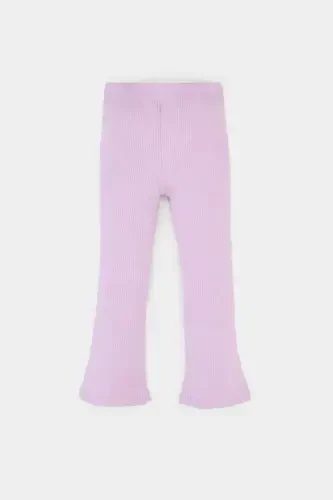 Qiz bola 2-li takım Unicorn bosma uzun yengli futbolka ispanchal paça tayt E5558a525sp - DEFACTO (1)