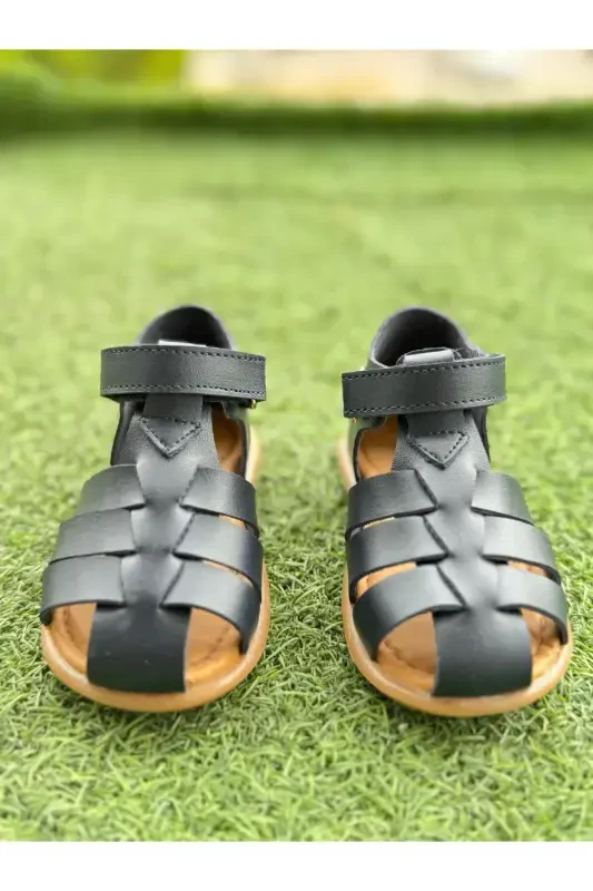 Qiz bola, o'g'il bola ortopedik oyoq kiyimi sandal - KO'K - 6