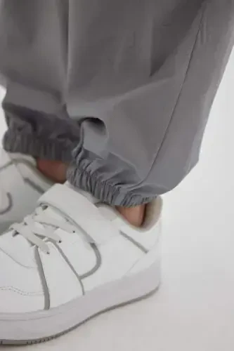 Qiz bola parashut yuk paxta shim B5042A824SM-Kulrang - 8