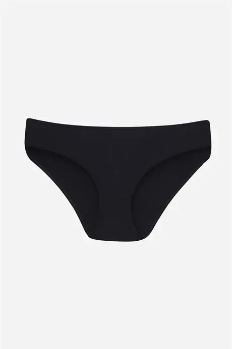Qiz bola qora atlet trusiklar to'plami 3 dona %100 paxta - 5