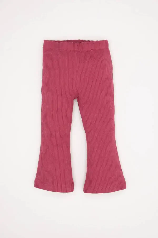 Qiz bola uchun 2 qismli to'plam (svitshot & leggins), gulli naqsh D5417A5NS - 2