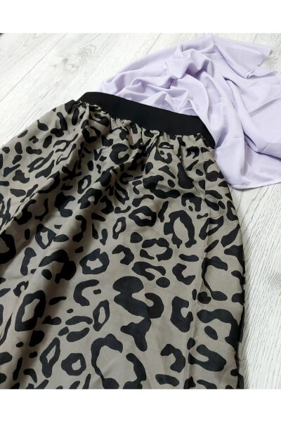 Qiz bolalar uchun astarli uzun yubka (Namoz yubkasi) Har kuni kiyiladigan yubka - BBS (1)