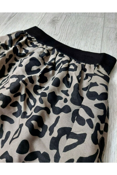 Qiz bolalar uchun astarli uzun yubka (Namoz yubkasi) Har kuni kiyiladigan yubka - 3