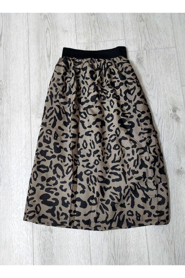 Qiz bolalar uchun astarli uzun yubka (Namoz yubkasi) Har kuni kiyiladigan yubka - 5