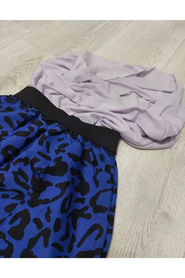 Qiz bolalar uchun astarli uzun yubka (Namoz yubkasi) kundalik yubka - 2