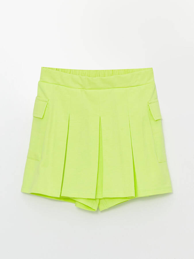 Qiz bolalar uchun belbog'li shortik yubka - 1