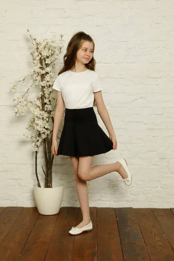 Qiz bolalar uchun bo'lakli su kostyumi yubkasi - 1