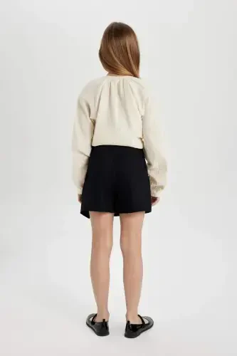 Qiz bolalar uchun gabardin shortik-yubka C0127A824SM - 4