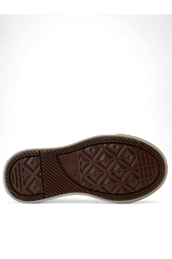 Qiz bolalar uchun maktabgacha yoshdagi pudra/bej rangli etiklar - 5