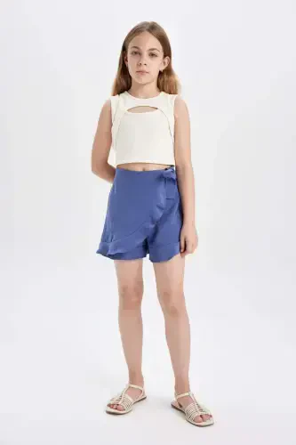 Qiz bolalar uchun modal shortik yubka C8784A824HS - 1