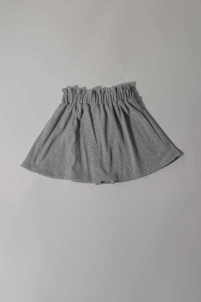 Qiz bolalar uchun oddiy kesilgan korsetli tillali yubka - 9