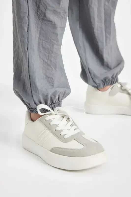 Qiz bolalar uchun parashyut jogger shimlari D0646A824SM - 6