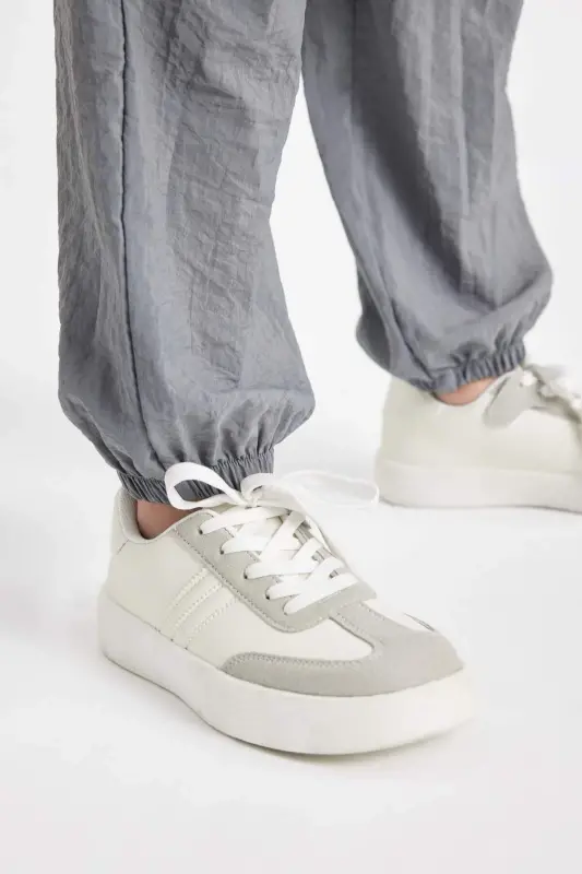 Qiz bolalar uchun parashyut jogger shimlari D0646A824SM - 6