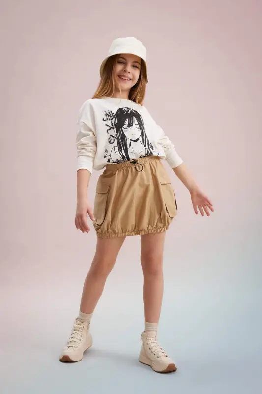 Qiz bolalar uchun poplin yubka C0125a824sp - 3