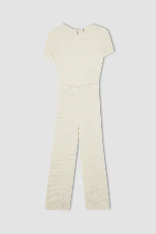 Qiz bolalar uchun qisqa yengli uzun kombinezon B4637a824sm - 8