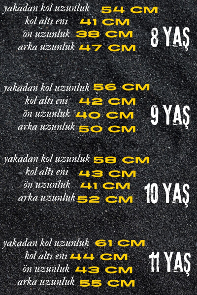 Qiz bolalar uchun qopqoq cho'ntakli sariq jinli kurtka - 7