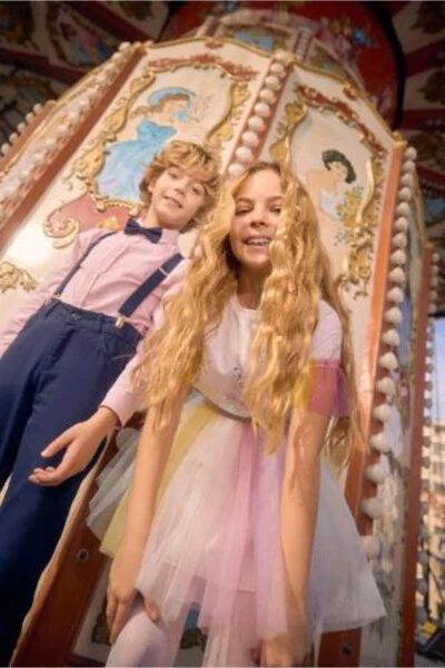 Qiz bolalar uchun rangli tutu yubkasi Z5440a623sm - DEFACTO (1)