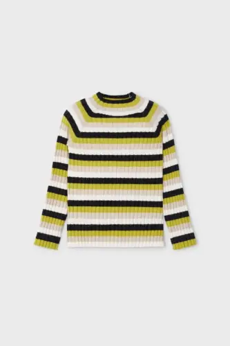 Qiz bolalar uchun yengil yelekli ko'ylak Yashil 4062 - 5