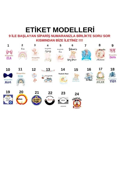 Qiz chaqaloq koloniyasi shami kalit uzuk to'plami tug'ilgan kun mevlud babyshower sovg'a 50 dona - 7