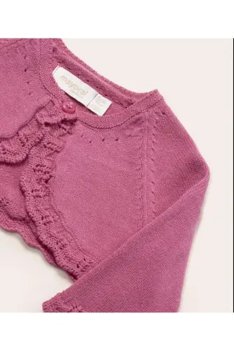 qiz chaqaloq triko polera 318-FUCHSIA - 3