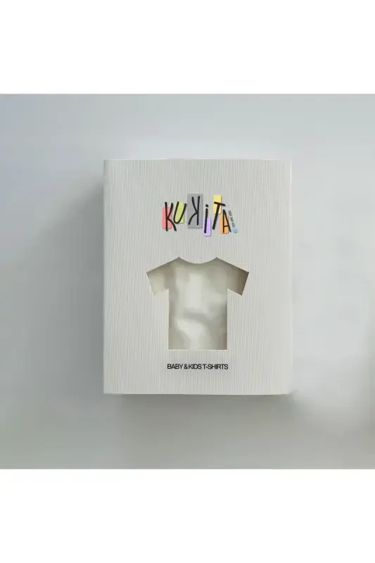 Qiz & Erkak Basic Futbolka Kuki04-ekru - 3