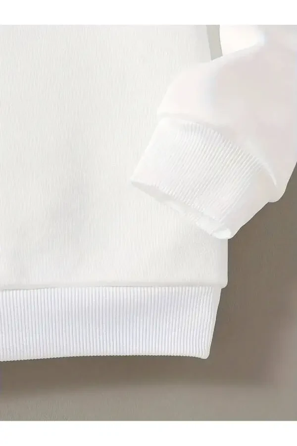 Qiz-o'g'il bolalar uchun bosilgan kapüşonlu ko'ylagi (Yangi mavsum) - 5