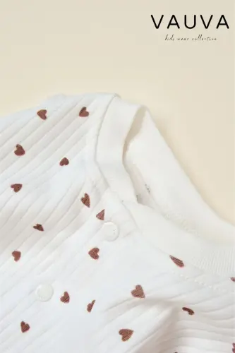 Qiz va O'g'il Bolalar uchun Bodysuit - 3-24 Oy - Mavsumiy Shlyapa bilan Bodysuit - 4