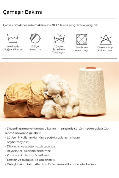 Qiza Unisex 3 Parça Uzun Kollu Kendinden Patikli Z - 4