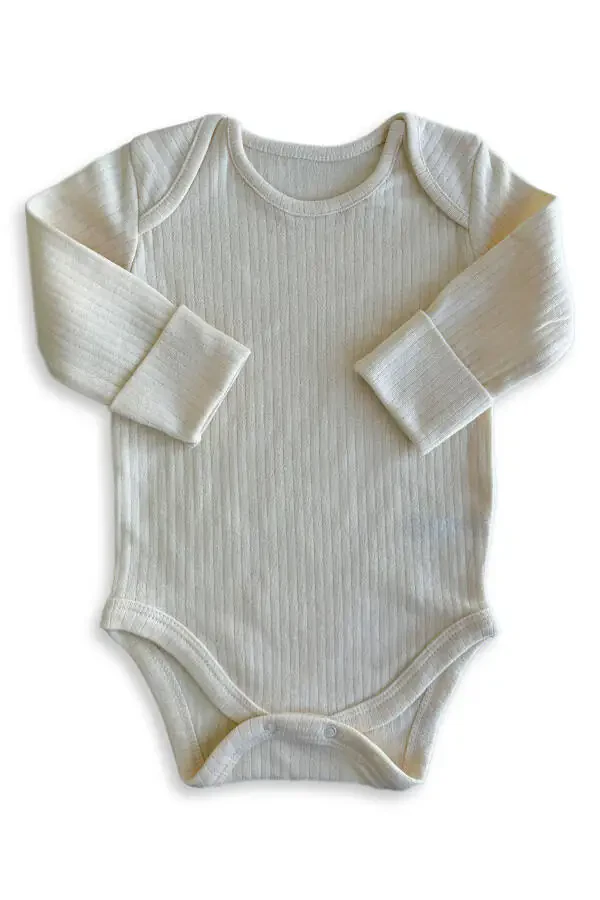 Qiza Unisex 3 Parça Uzun Kollu Kendinden Patikli Z - 6