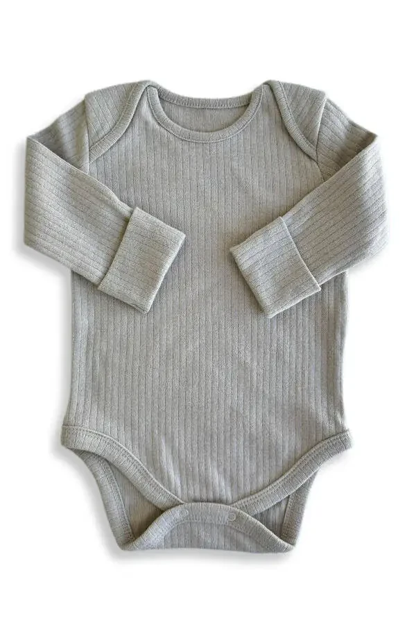 Qiza Unisex 3 Parça Uzun Kollu Kendinden Patikli Z - 7