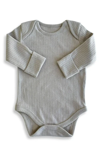 Qiza Unisex 3 Parça Uzun Kollu Kendinden Patikli Z - 7