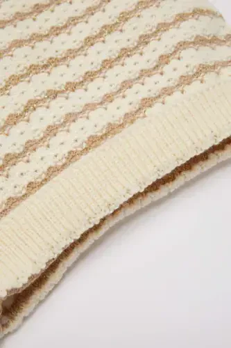 Qizcha bolalar uchun chiziqli bisiklet yaka ko'ylagi C8273a5er105mc - 4