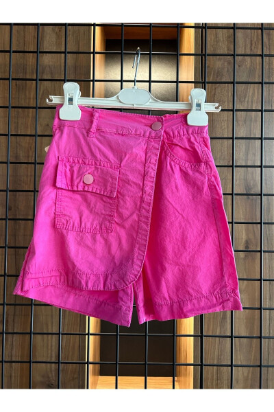 Qizcha bolalar uchun shortik yubka - FLAMINGO (1)