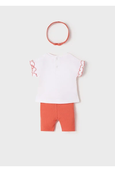 Qizcha uchun futbolka, leggins, bandana 3 qismli to'plam 1715 - MAYORAL (1)