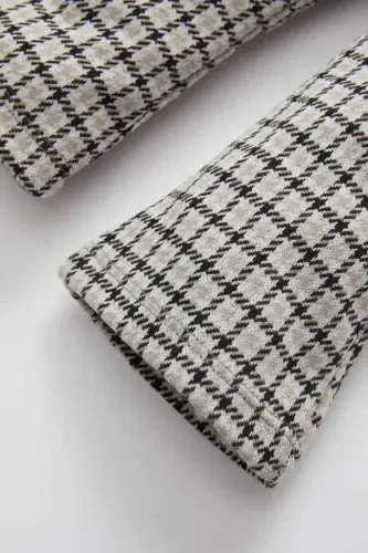 Qizcha uchun ispan uslubidagi jakkard shimlar - 3