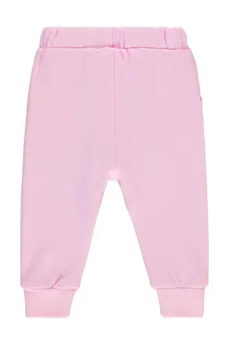 Qizcha uchun pushti rangli oyoqsiz sport shim - 3