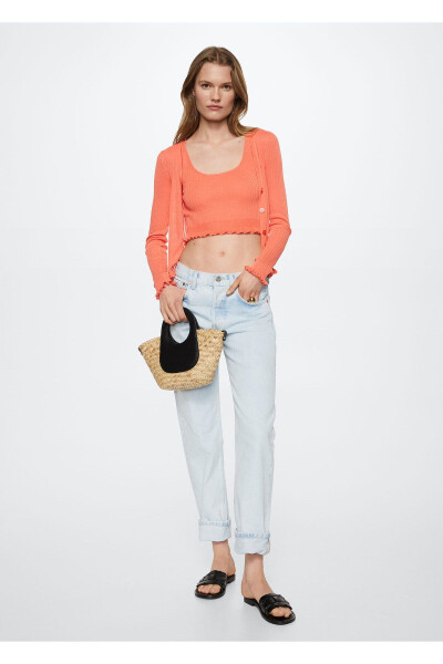 Qizil ayollar kardigani 37040454 - MANGO WOMAN