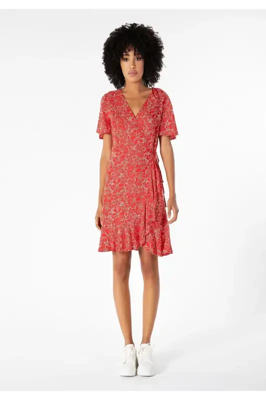 Qizil Ayollar Liboslari Cl1058870 - 4