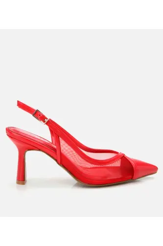 Qizil ayollar to'rli stiletto 