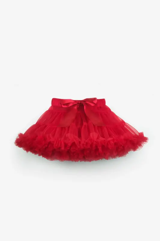 Qizil qiz bola tutu yubka - Bonita-Qizil - 3