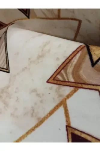 Qizil sirpanmaydigan yo'lakcha - Yuviladigan to'rt faslli gilam | Mehmonxona, hammom, balkon, yoshlar xonasi - Qizil - ASLAN HOME (1)