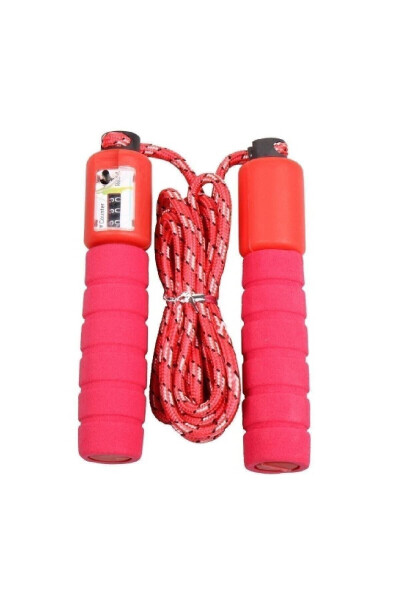Qizil sozlanadigan bolalar uchun bolalar sakrash arqoni - sport arqoni - MOYASHOP