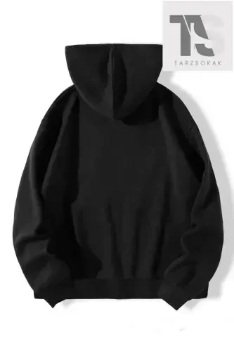 Qizil Yurak O'rgimchak To'ri Sweatshirt Fermuarli Kardigan-qora pkalpp - ADRIFT (1)