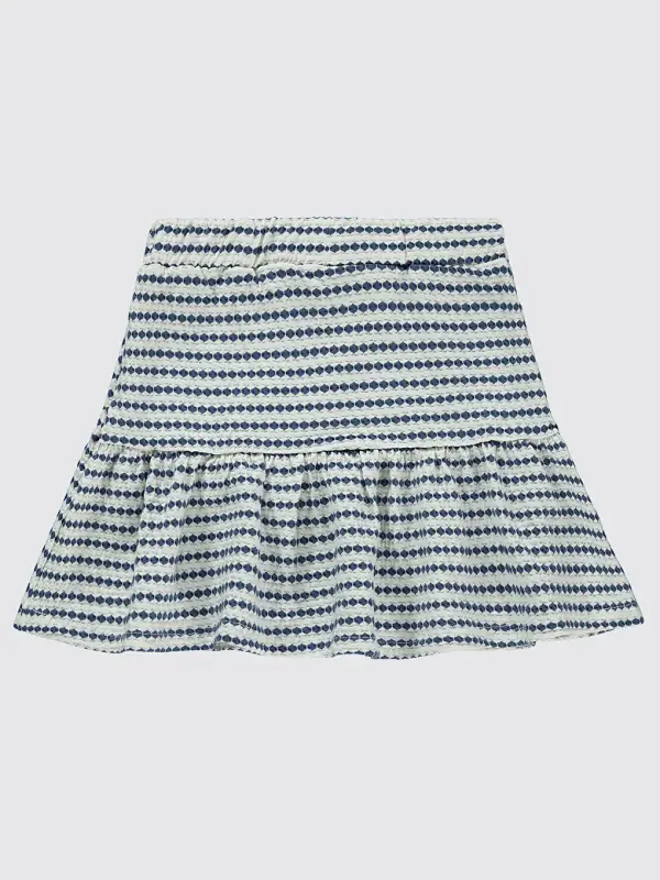 Qizlar Qiz Bola Etek 6-9 Yosh Element Moviy-Moviy - 2