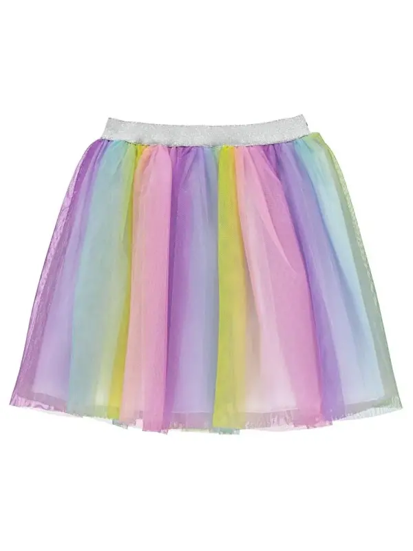 Qizlar Qiz Bola Yubka 4-9 Yosh Pushti-Pushti - LC WAIKIKI