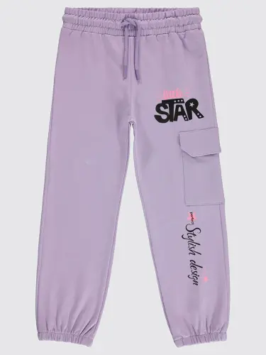 Qizlar Qiz bolalar sport shimlari 10-13 yosh Digital Lavanda-Binafsha - 1