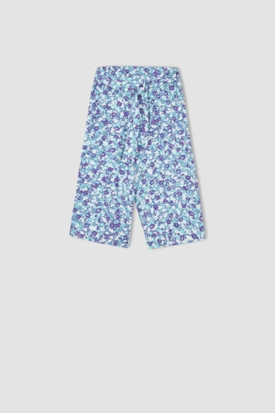 Qizlar uchun Culotte Fit Keng Oyoqli Shimlar - DEFACTO