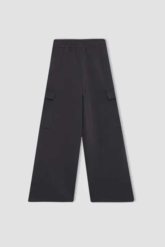 Qizlar uchun keng oyoqli kargo shim B6402a824sp - 3