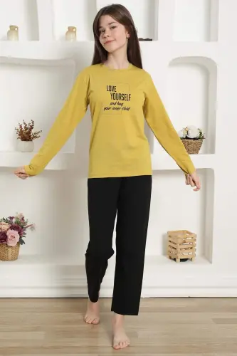 Qizlar uchun penje pijama to‘plami 20420 - 5