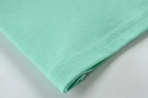 Qizlar uchun qisqa yengli pijamalar 100% paxta, kichkintoylar uchun pijama, suv parisi bilan bezatilgan, biryoqli pijama, yozgi kiyimlar to‘plami 1-7T - 4